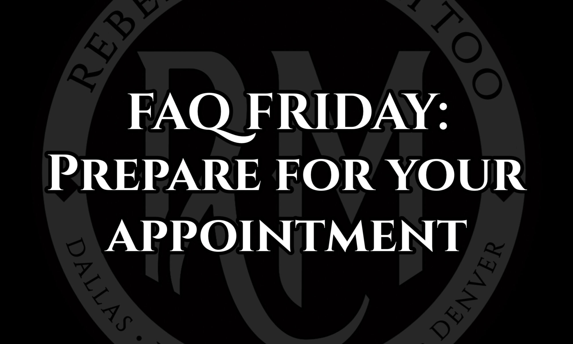 FAQ Friday PFYA